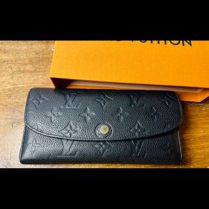Authentic Louis Vuitton Emilie Wallet
